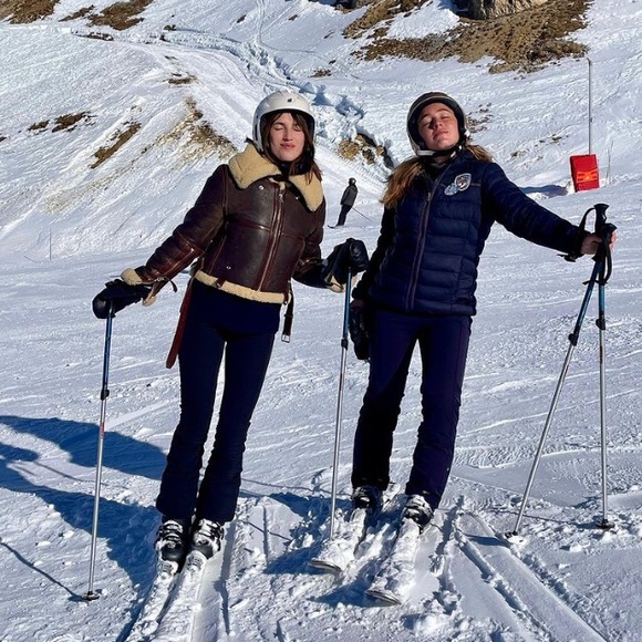 Leather Fleece Aviator Jacket - Picture 4 of 4